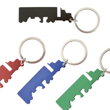 Porte clés camion personnalisable - Goodies publicitaires chez Kadopro